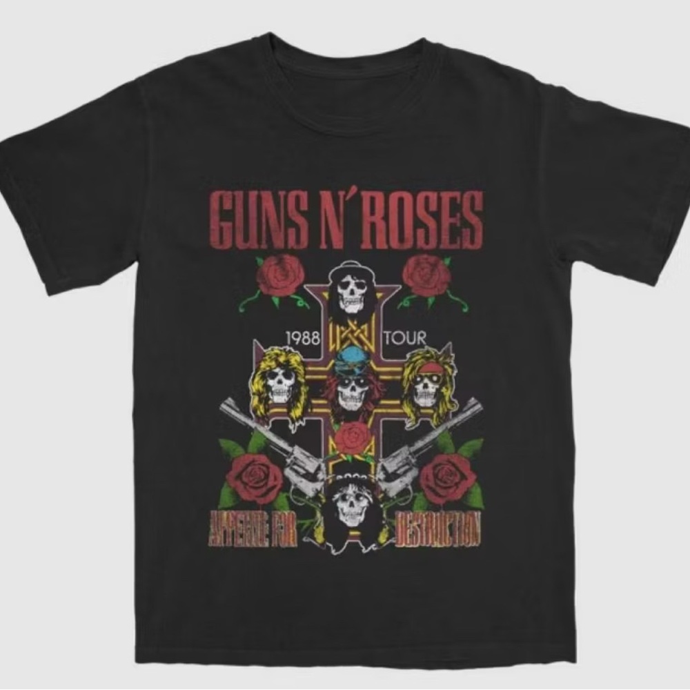 New WOT GNR 1988 Tour AFD Retro Fit Size Large Men’s. - Picture 1 of 9
